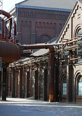 Industrial factory place