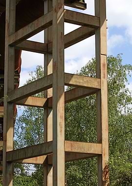 Abandon industrial factory