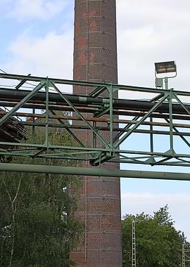 Industrial factory place