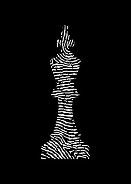 Chess King Fingerprint