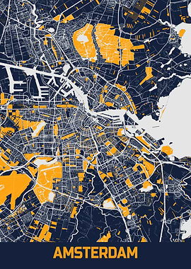 Amsterdam Bluefresh Map