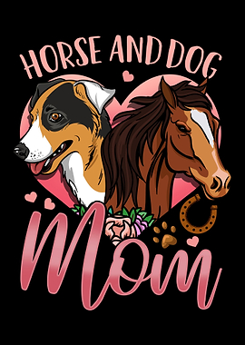 Horse Dog Horse And Dog Mo