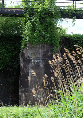 Industrial factory place