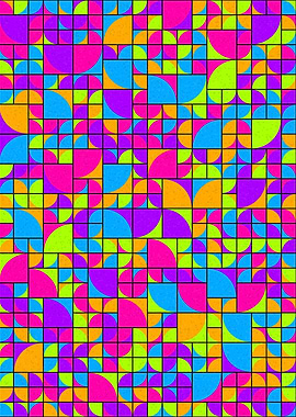 Abstract Geometric Pattern