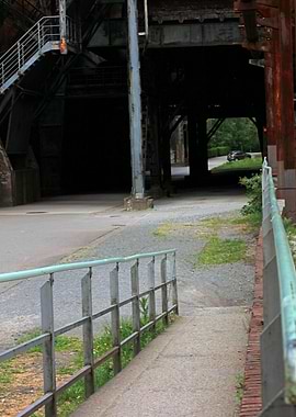 Industrial factory place