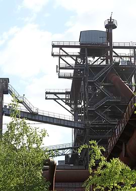 Abandon industrial factory