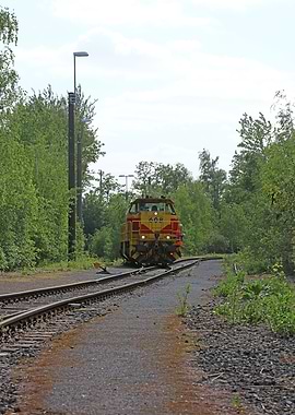 Industrial factory place