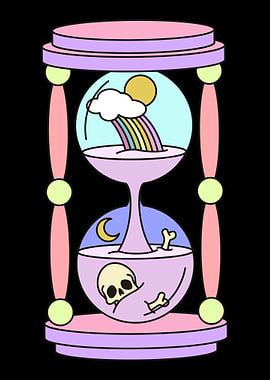 Pastel Goth Hourglass