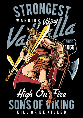 Valhalla Viking Comic