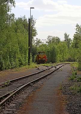 Industrial factory place