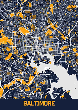 Baltimore Bluefresh Map