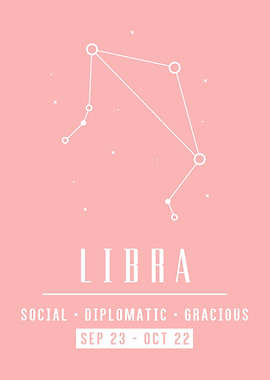 Libra zodiac color