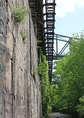 Abandon industrial factory