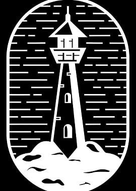 Maritime anchor lighthouse