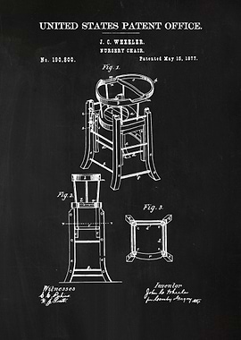 80 Baby Nursery Chair Pat