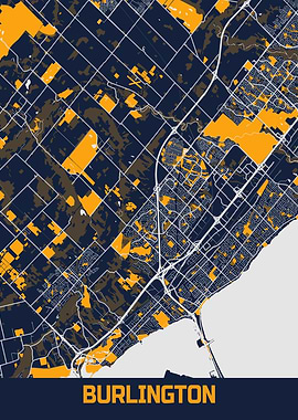 Burlington Bluefresh Map