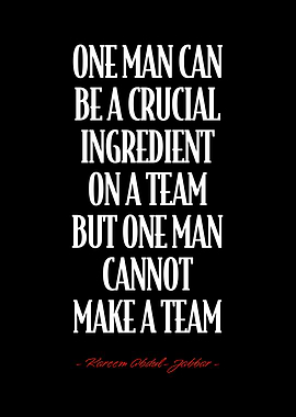 Kareem Abdul Jabbar Quote