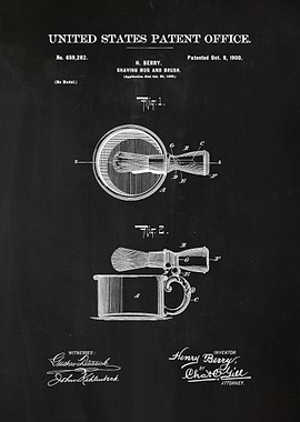 76 Shaving Mug and Brush