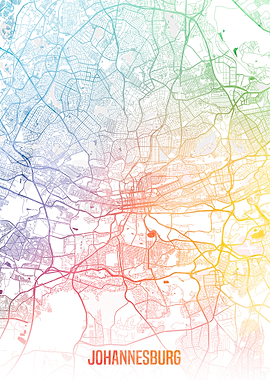 Johannesburg map