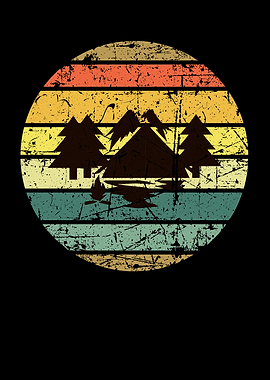 Vintage Retro Camping