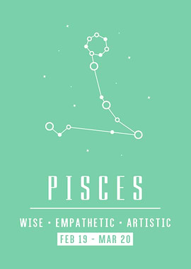 Pisces zodiac color