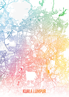 Kuala Lumpur map