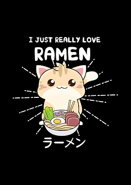 Ramen Cat Japanese Kawa