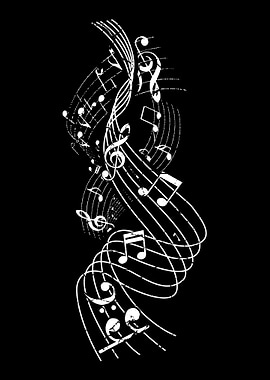 Notes Swirl Music Artist G