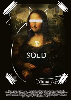 Monalisa Brutalism Poster