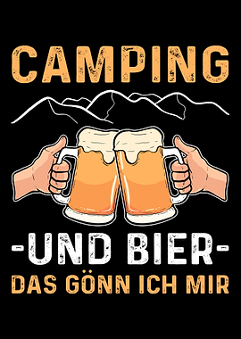 Camping Beer Camper Campin