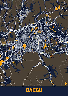 Daegu Bluefresh Map