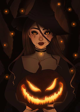 Halloween Witch Amelia