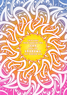 MANDALA QUOTE Sun Shadows