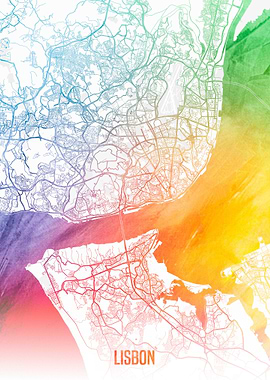 Lisbon map
