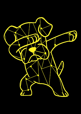 Dabbing Dab dog Star