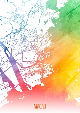 Macau map