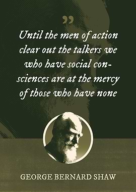 Until the men of action