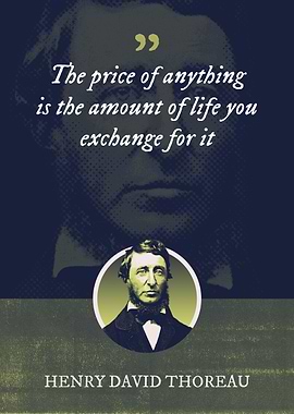 The price of anything is
