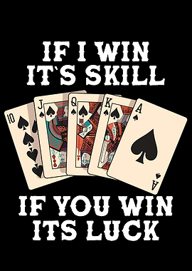 if i win its skill