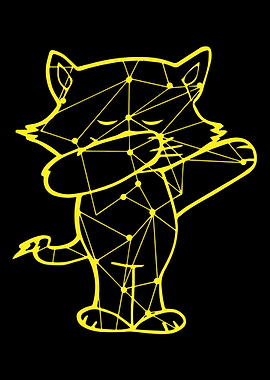 Dabbing Dab cat Star