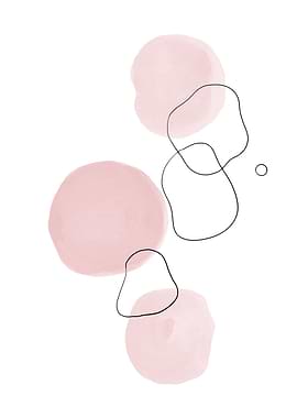 Minimal Circles Line Art 2