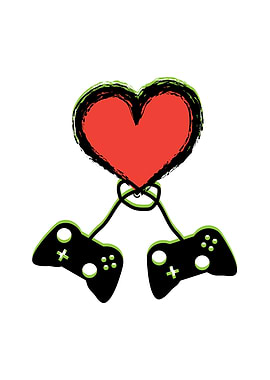 Game Lover Heart