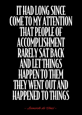 Leonardo da Vinci Quote