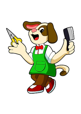 Dog Hairdresser Razor