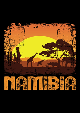 Namibia Africa Shirt Gift