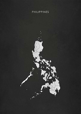 Silver Philippines Map