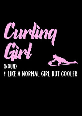 curling girl