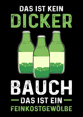 Bier Dicker Bauch Sprche