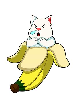 Cat Fruit Banana