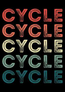 Retro Cycle Vintage Gift